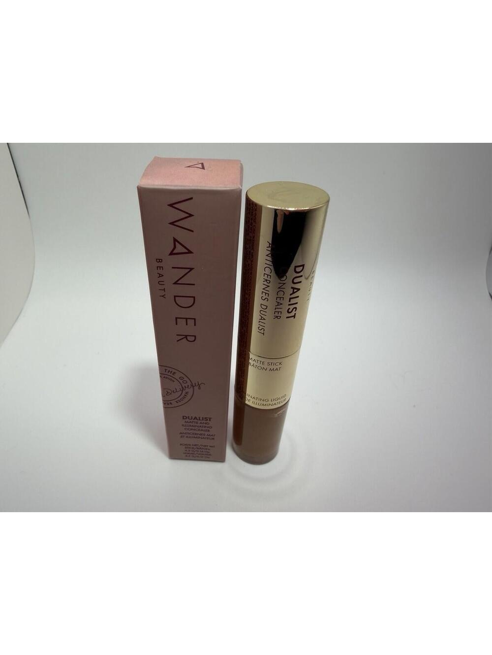 Wander Beauty Dualist Matte & Illuminating Concealer Tan Rich New In Box